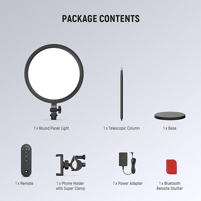 NEEWER Basics 12" 24W Large Ring Light - Image 9