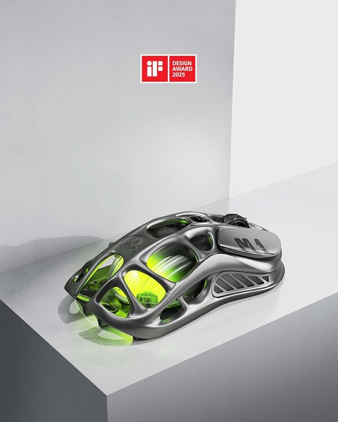 GravaStar Wireless Gaming Mice Mercury M1 Pro, Lightweight Magnesium Alloy - Image 8
