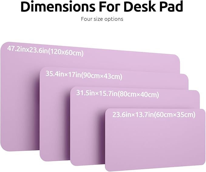 YSAGi Leather Desk Pad Protector, Office Desk Mat, Large Mouse Pad, Non-Slip PU - Image 8