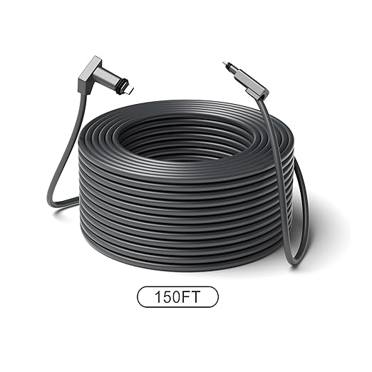 150FT Replacement Cable for SpaceX Starlink Rectangular Satellite V2, Standard - Image 7