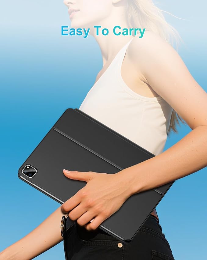Keyboard Case for iPad Pro 11 Inch 2024, Ultra-Slim Magic Keyboard - Image 8