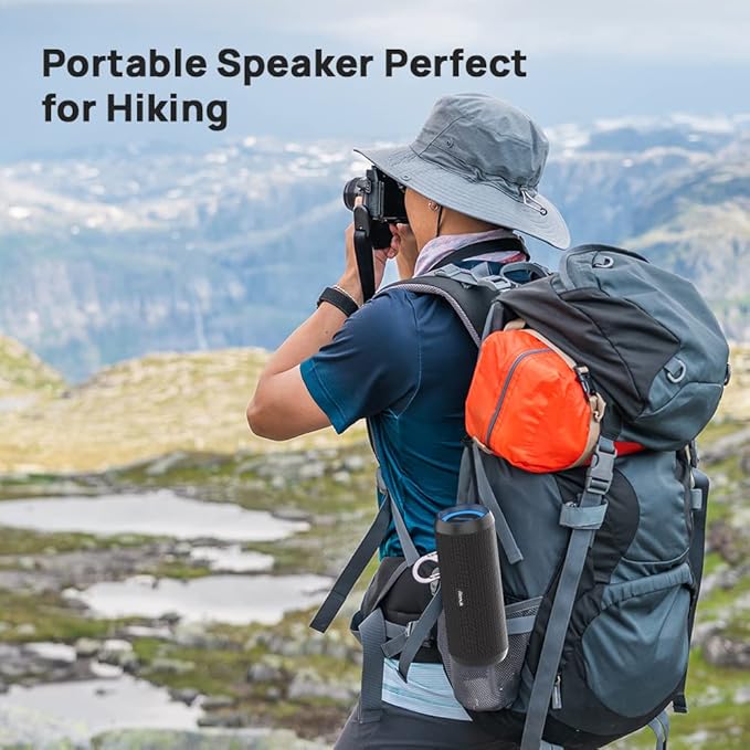 RIENOK Portable Bluetooth Speaker 30W Dual Pairing True Wireless Stereo HD - Image 7