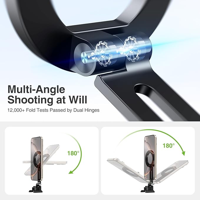 elitehood Aluminum Tripod Phone Mount Adapter - Image 6
