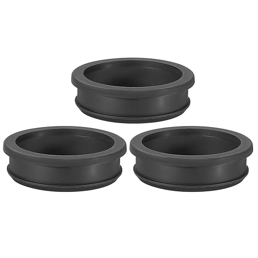 PATIKIL 56.6mm / 2-1/4 Inch Drill Hole, 2 Inch ID Rubber Grommets by PATIKIL