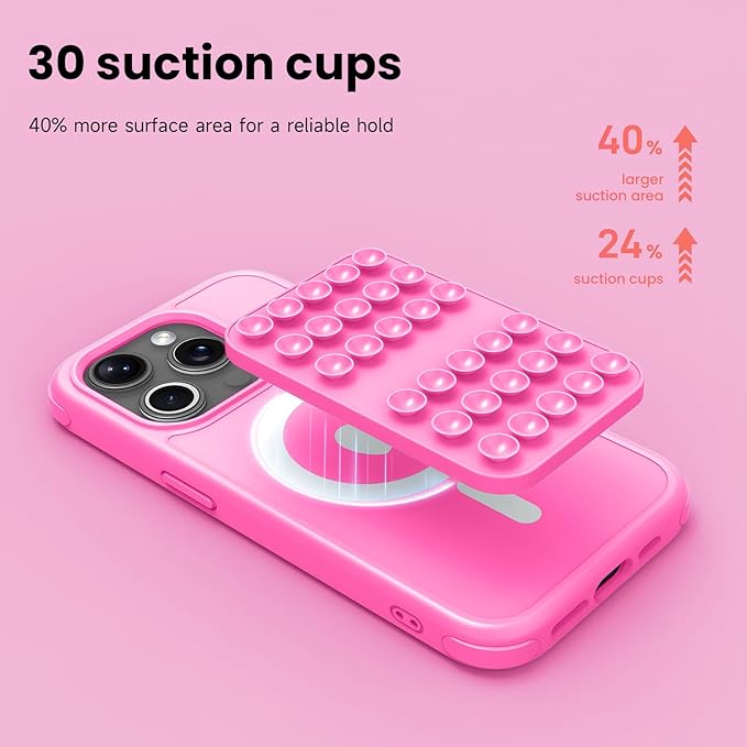 Patented Magnetic Sticky Phone Suction Grip Mount - Image 4