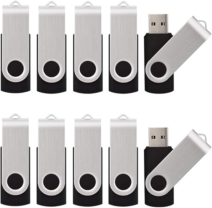 20 Pack USB 2.0 Flash Drives by KALSAN