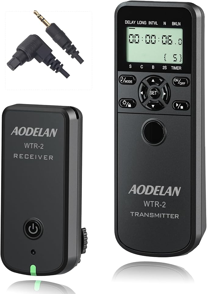 Compatible with Canon Wireless Shutter Remote by AODELAN