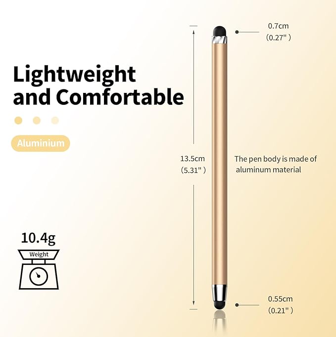 10 PCS Stylus, Stylus Pen for Touchscreen, Stylus 2-in-1 High Sensitivity & - Image 3