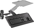 Wall Mount Keyboard Tray- Keyboard and Mouse Stand & Monitor Mount Arm by PUTILSENMOUNT