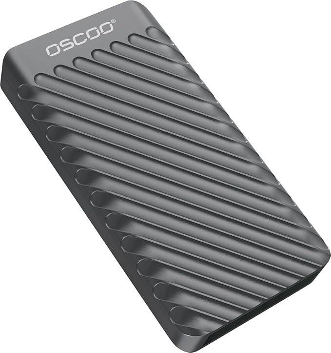 512GB Portable SSD, USB 3.2 Gen 2x2 External Solid State Drive, Dual USB-C&A by OSCOO