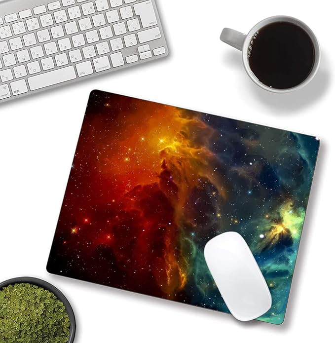 IMAYONDIA Square Galaxy Mouse Mat: Waterproof, Cool Laptop & Computer Mouse Pad - Image 4