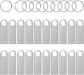 ABLAZE 1GB Flash Drive 20 Pack, Metal USB 2.0 Thumb Drives by ABLAZEGlobal