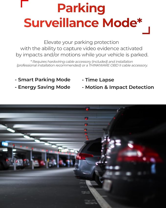 THINKWARE ARC Dash Cam with Smart Driving Alert System, 3X Energy Saving - Image 8