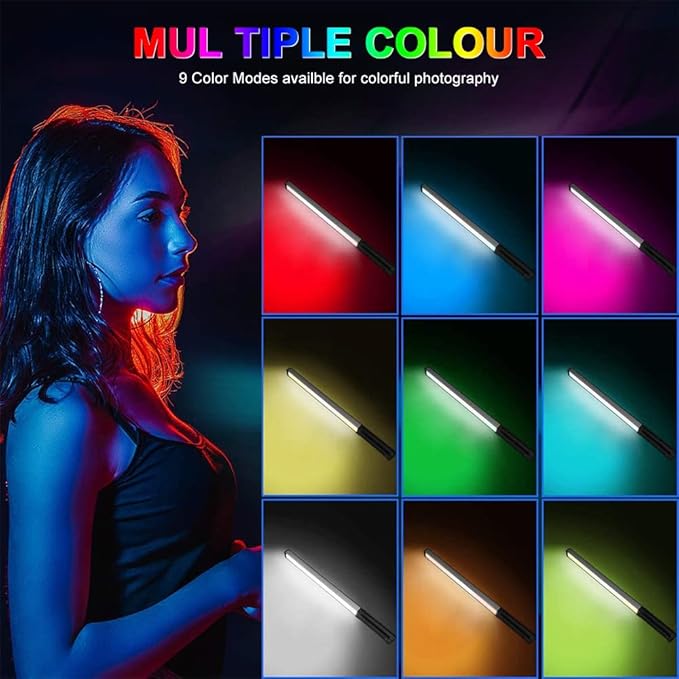 LED Light Sticks RGB Light Wand, Photography Light Stick LED Video Lighting Kit - Image 4