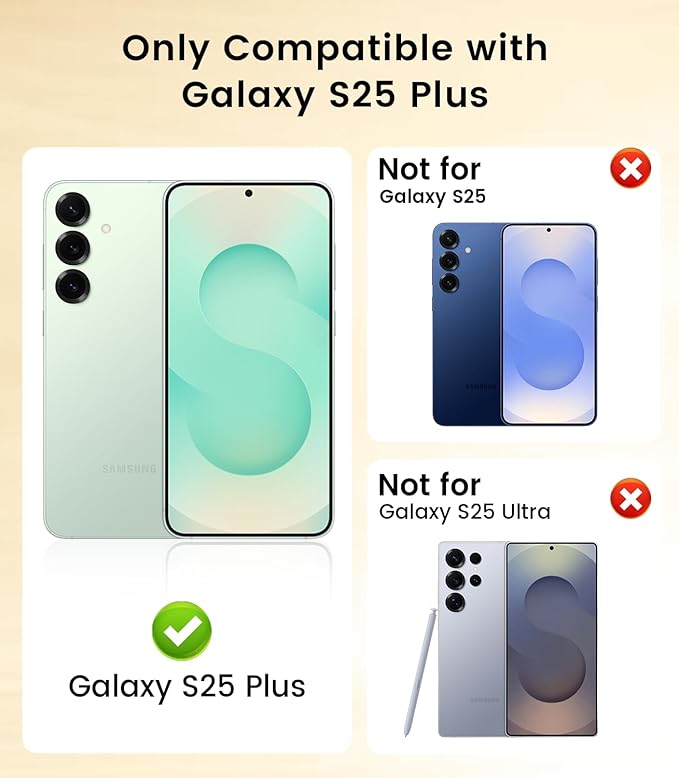 Slim Thin for Samsung Galaxy S25 Plus Case, Compatible - Image 2