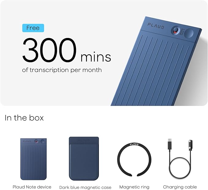 Plaud Note AI Voice Recorder, AI Note Taking Device, Transcribe & Summarize - Image 9
