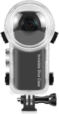 Invisible Dive Case for Insta360 X4, FotStdio Insta 360 X4 Waterproof Case by Unknown