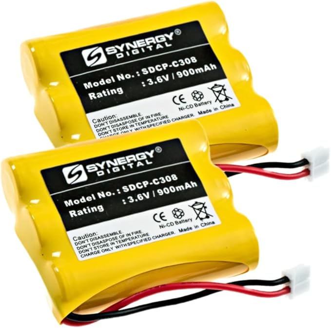 Synergy Digital Cordless Phone Batteries, Compatible by Synergy+Digital