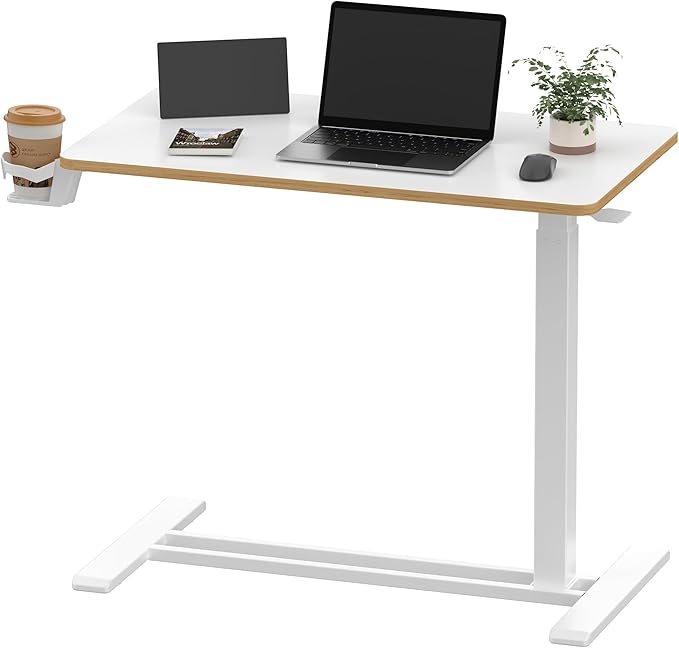 SANODESK Medical Adjustable Overbed Bedside Table by sanodesk