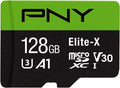 PNY 128GB Elite-X Class 10 U3 V30 microSDXC Flash Memory Card by PNY