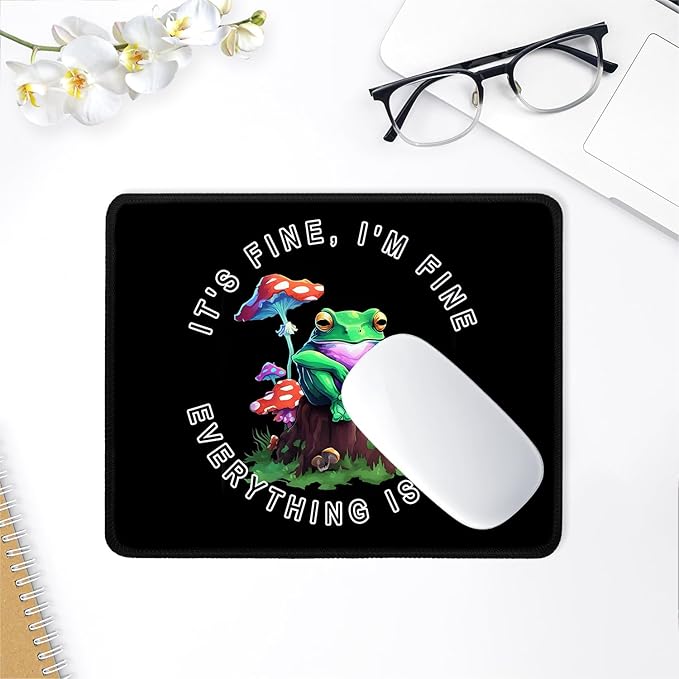 ITNRSIIET Mouse Pad with Stitched Edge Premium Textured Smooth Precise - Image 6
