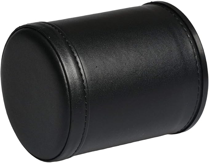 Leatherette Dice Cup Felt Lining Shaker Quiet - Image 4