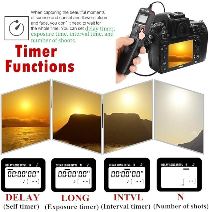PHOLSY P6 Timer Remote Control Cable - Image 4