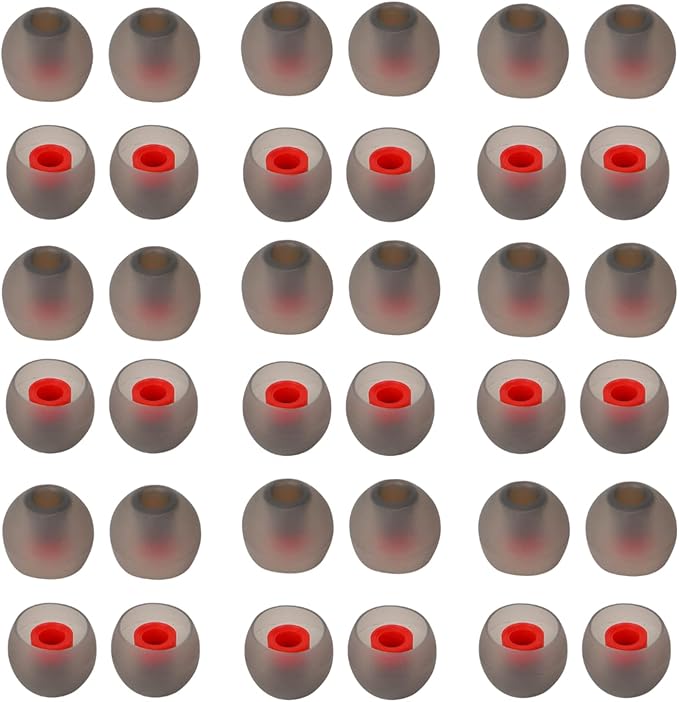 36 Pieces Large Earbud Tips Soft and Comfortable Ear Bud Replacement Pieces - Image 7