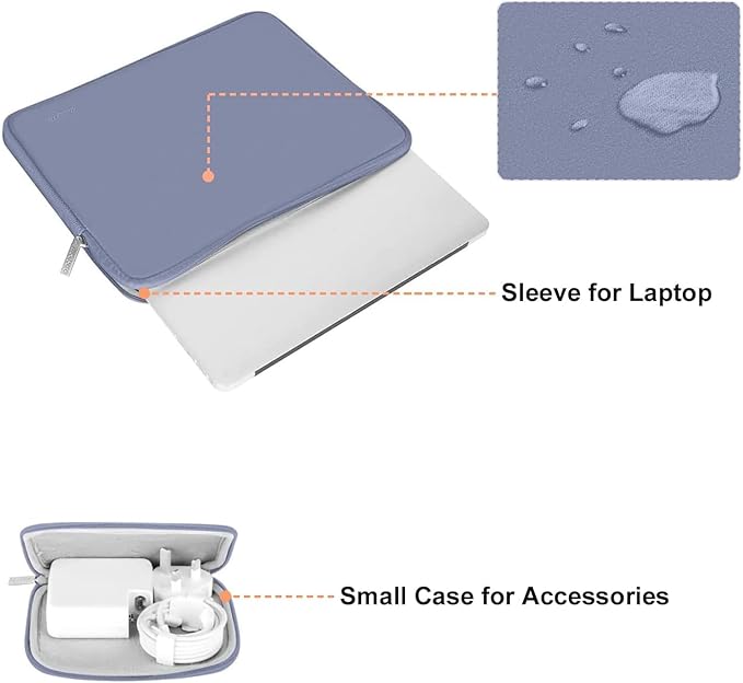 MOSISO Laptop Case 13.3 inch, 13-13.3 inch Laptop Sleeve Bag Compatible - Image 2