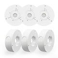 6 PackPFA130-E Security Camera Junction Box-Premium ABS Security Camera Mount by BestMounts