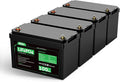HQST LiFePO4 Battery 100ah Lithium Battery, 12V Lithium Iron Phosphate Battery by HQST