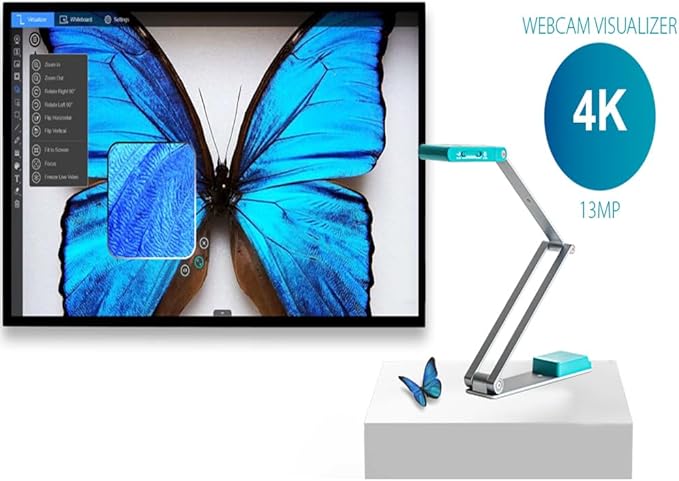 IRIScan Visualizer Webcam Document Camera v7:4K UltraHD-13MP, Free Readiris PDF - Image 6