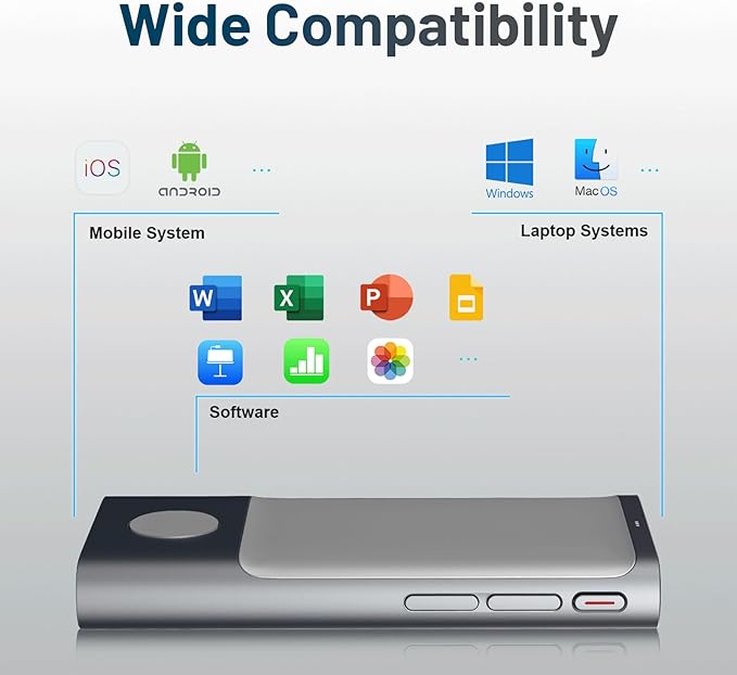 Bluetooth Presentation Clicker Wireless Presenter, Air Mouse - Image 7