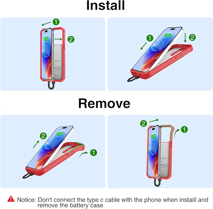 GIN FOXI Fast Charging Battery Case - Image 8