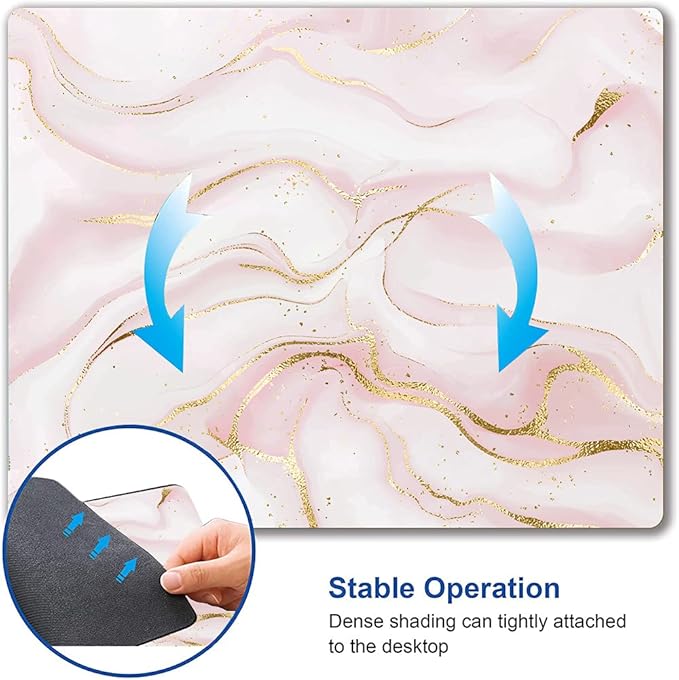 Mouse Pad, Waterproof Anti-Slip Rubber Mousepad Office Accessories Desk Decor - Image 5