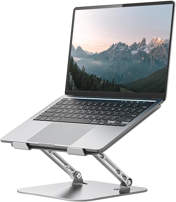 Laptop Stand Adjustable Computer Stand Sturdy Aluminum Laptop Stand by Orlian