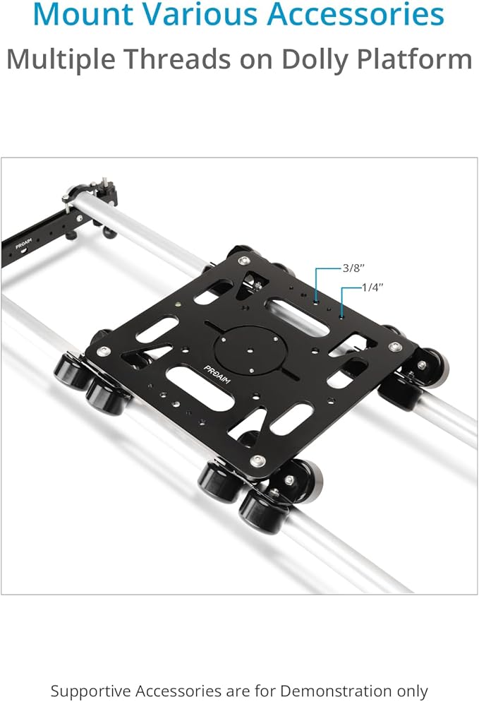 PROAIM Breeza Video/Film Solid Camera Dolly Slider - Image 7