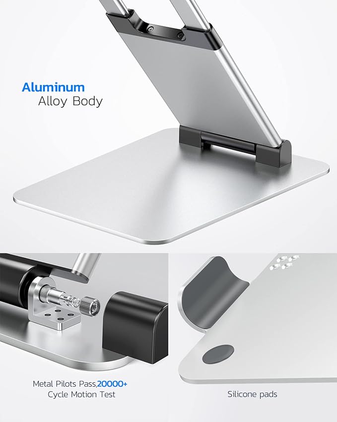 Nulaxy Laptop Stand, Ergonomic Sit to Stand Laptop Holder Convertor, Adjustable - Image 5