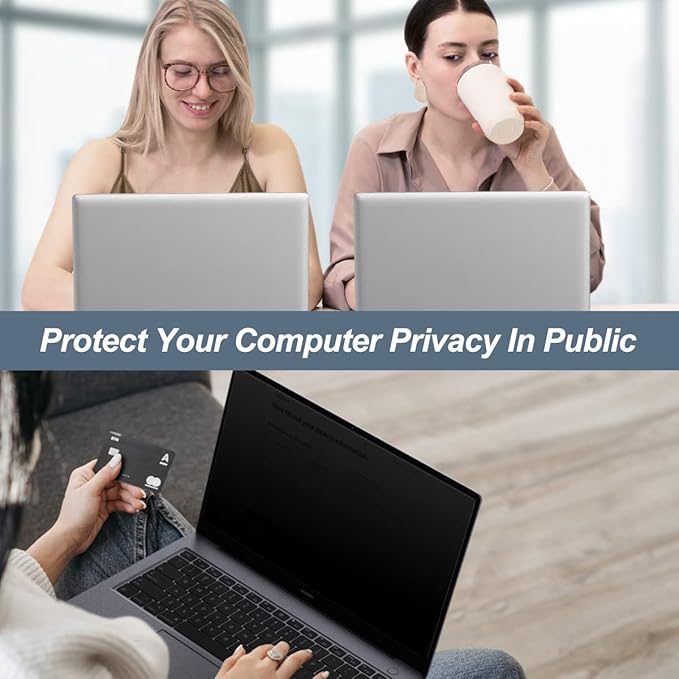 Laptop Privacy Screen Filters 15.6 Inch 16:9 Aspect Privacy Filter - Image 8