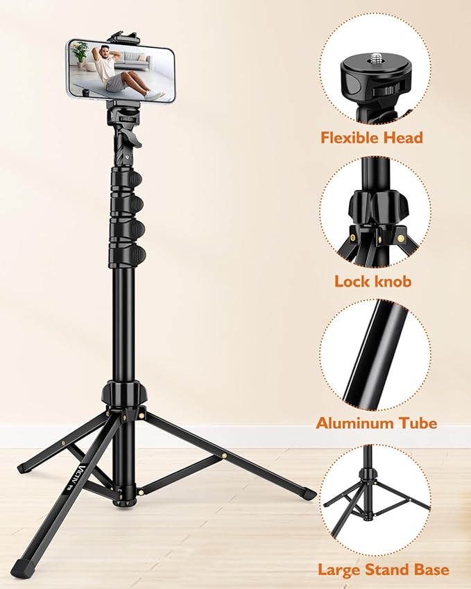 Phone Tripod, Overhead Phone Stand - Image 8