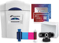 Bodno Magicard Pronto ID Card Printer & Complete Supplies Package ID Software by Bodno