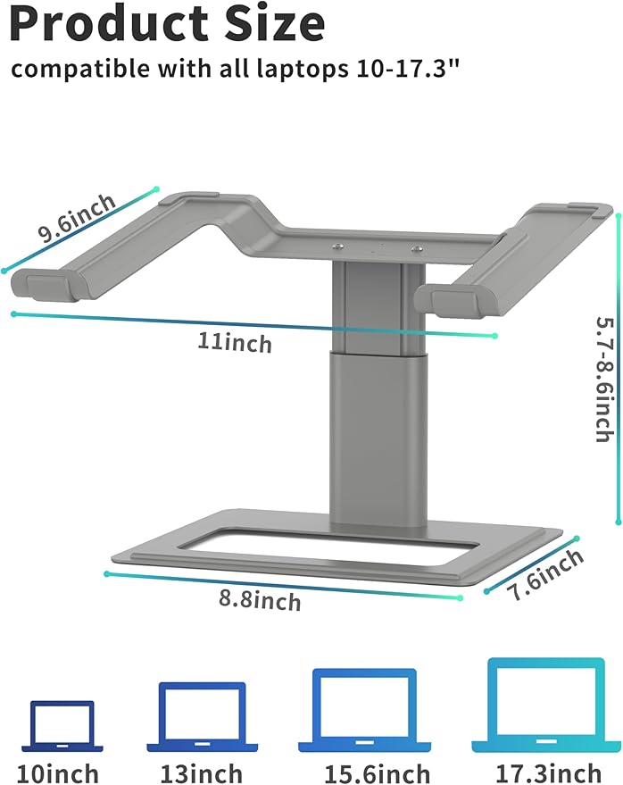 SOUNDANCE Adjustable Laptop Stand - Image 2