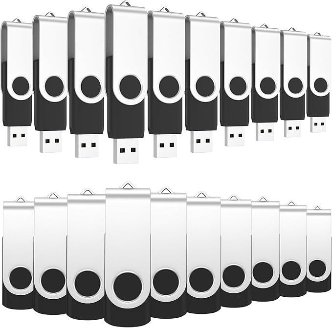 ABLAZE 4GB USB Flash Drive 100 Pack, USB 2.0 Thumb Drives Bulk Memory Sticks by ABLAZEGlobal