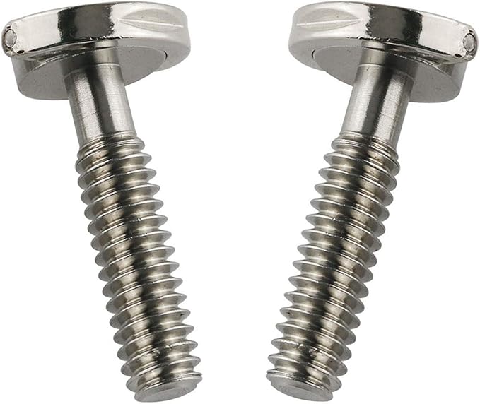 E-outstanding D Ring Hinged Screw 2PCS 1/4-20 Thread D-Ring Stainless Steel - Image 4
