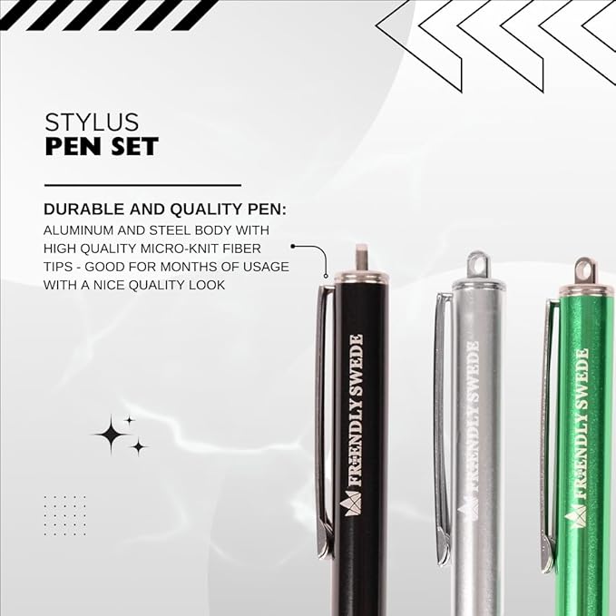 The Friendly Swede Mesh Tip Stylus Pen - Image 3