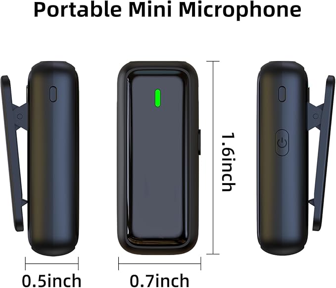 Wireless USB Microphone for PC Laptop iPhone 16/15 Android Phone - Image 9