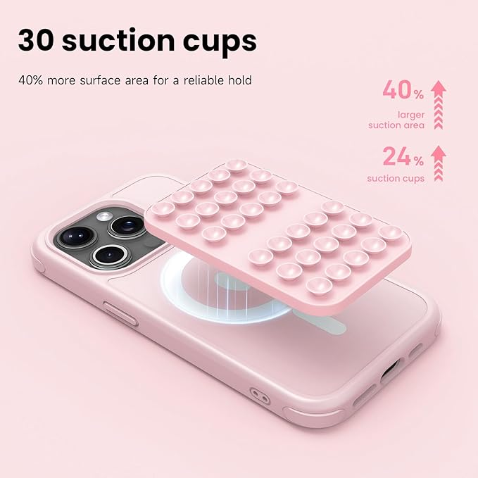 Patented Magnetic Sticky Phone Suction Grip Mount - Image 4