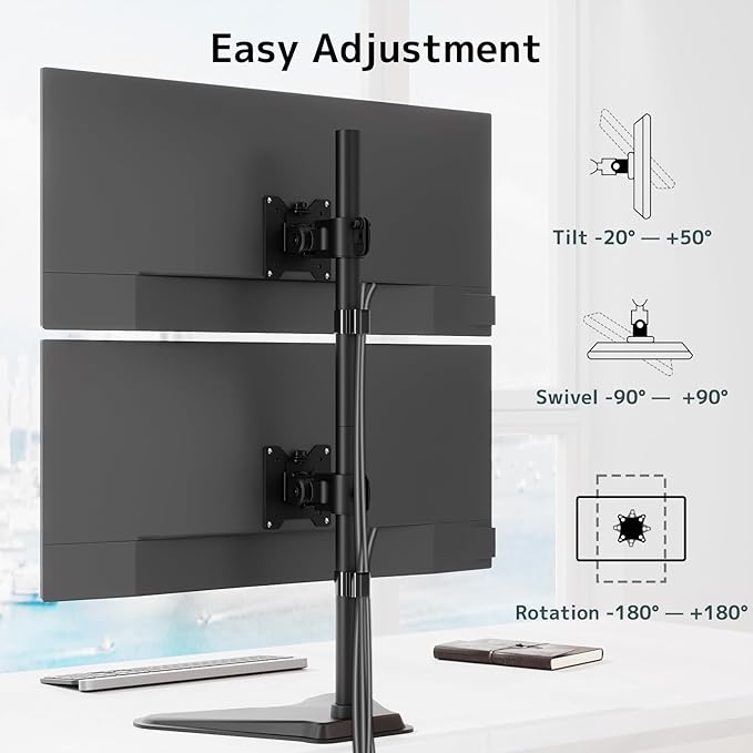 Dual Monitor Stand Heavy Duty - Image 5