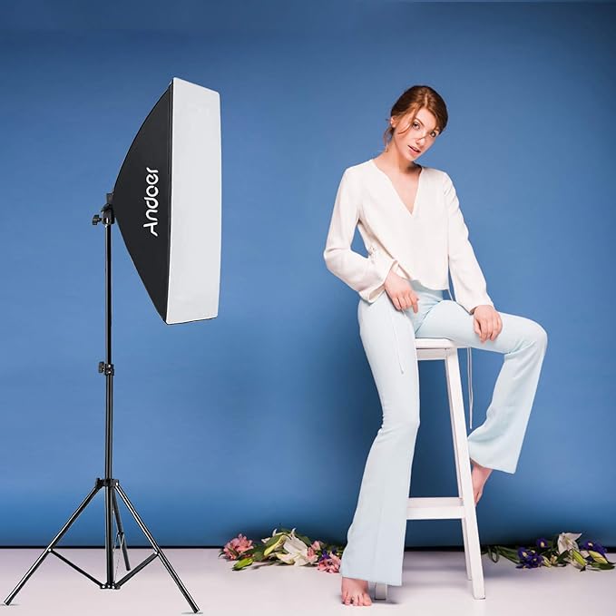 Andoer Studio Photography Light kit Softbox Lighting Set - Image 9
