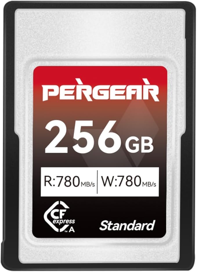 Pergear 256GB CFexpress Type A Memory Card, 8K 30P Recording Compatible by PERGEAR